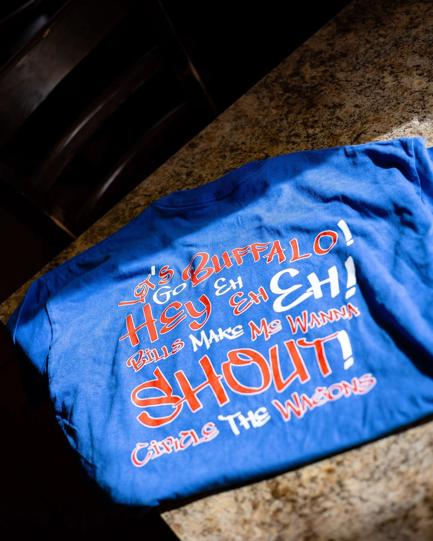 Hey hey, eh eh&hellip; LET&rsquo;S. GO. BUFFA-LO! 🦬🔥

If you&rsquo;re rolling into SCC on game day without the official Bills Backer tee, we might need to talk... 😅

Perfect for yelling at the TV, fist-pumping strangers, and celebrating every Josh