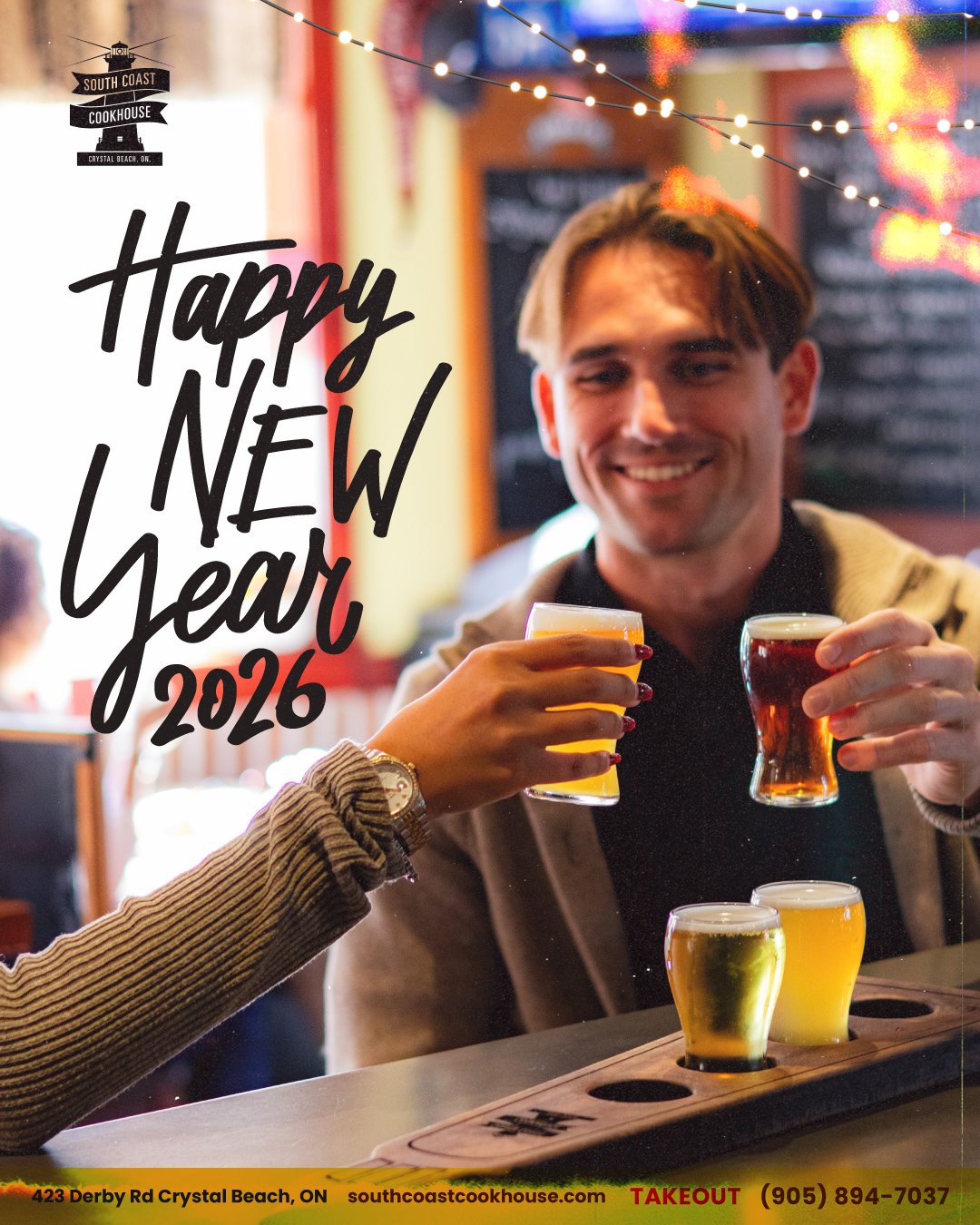 Happy New Year from all of us at South Coast Cookhouse ✨

As we step into a new year, we&rsquo;re grateful for every shared meal, clinked glass, and memory made around our tables in 2025. Thank you for choosing us for your celebrations, date nights, 