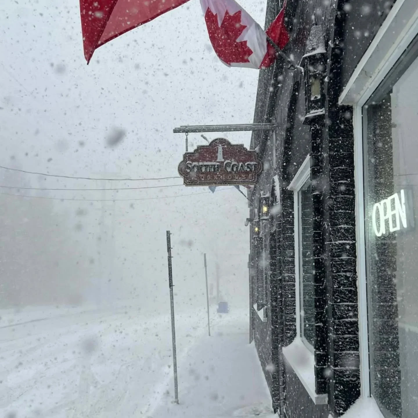 WE ARE OPEN! Please please travel with caution.

Naturally with this weather we must continue our favourite snow day traditions! 

⛷️ Pull up to SCC on your snowmobile, ATV, snow shoes, skiis, tobbogan or other snowy weather transportation method and