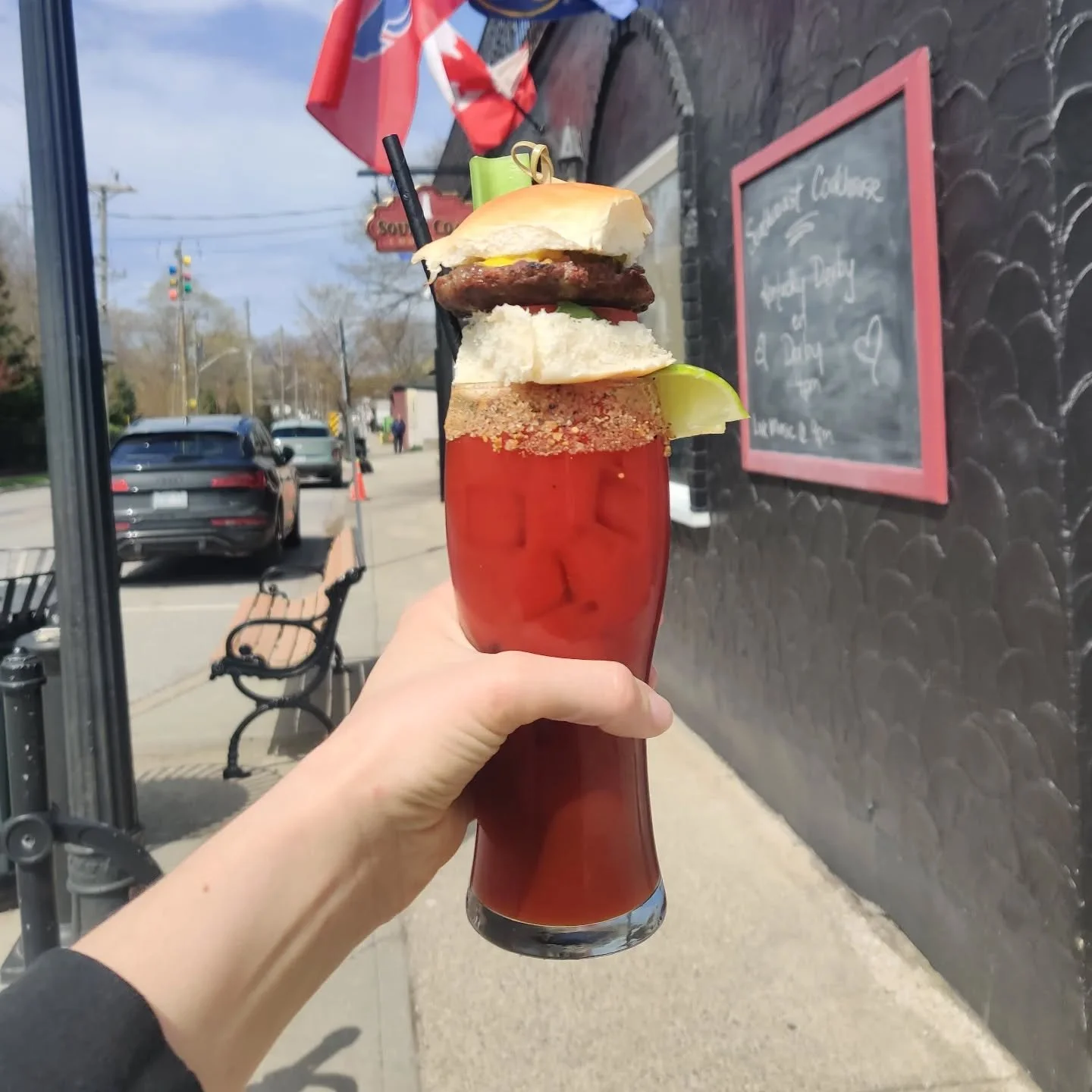 Sunday Funday is here, sun is out and vibes are high 🌞

Today's Sunday Funday is topped with a fully loaded slider 🍔

Wings are 10 for $12, we've got cold beer and Caesars - so help us wrap the week up the Sunday Funday way! Saunter on down to SCC,