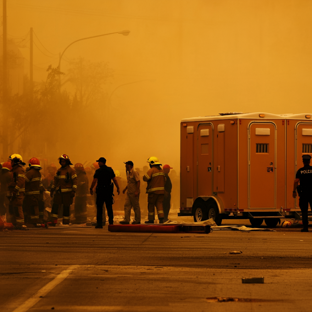 Disaster Relief restroom rentals Kern County CA