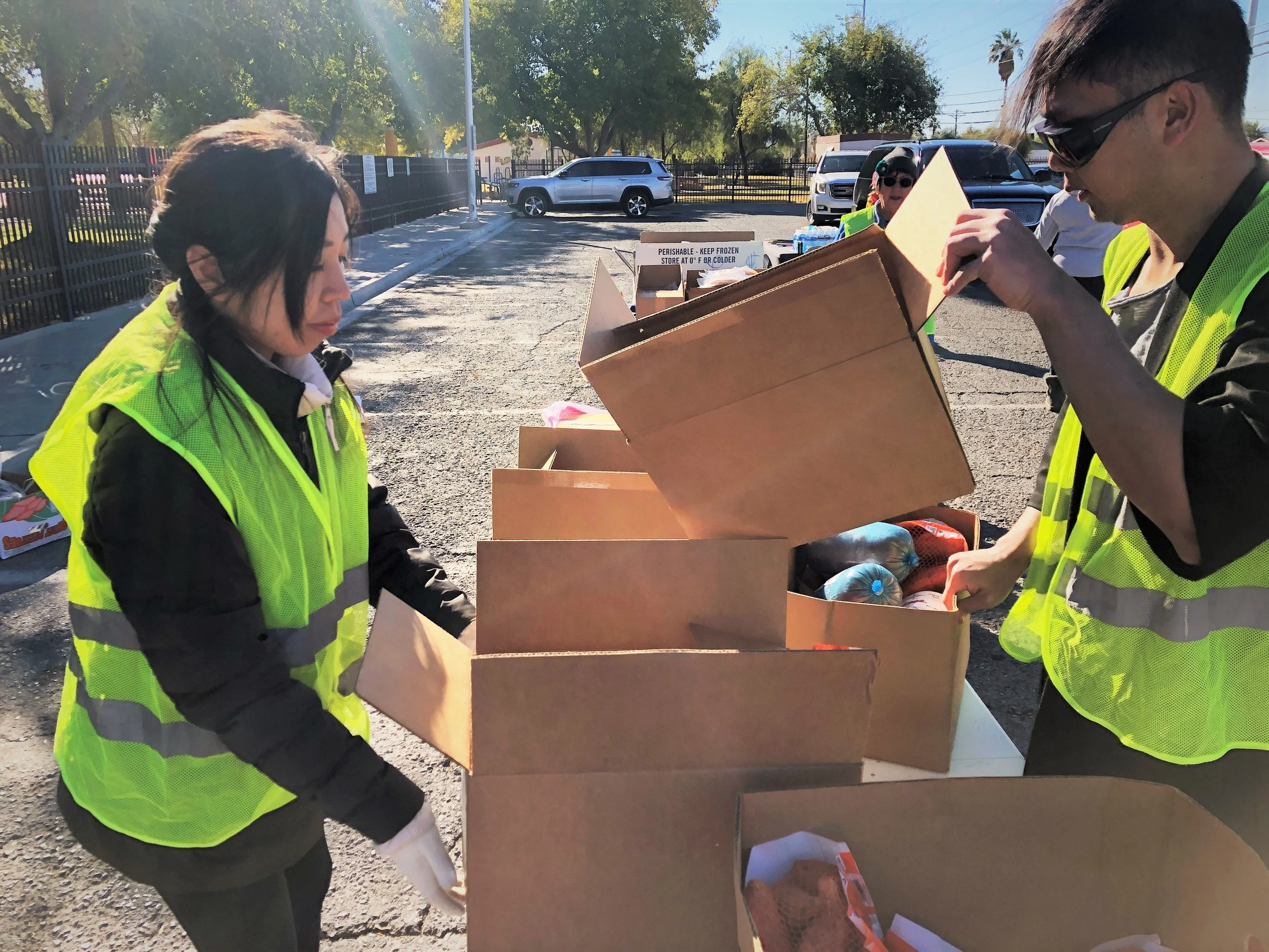 Shine City Project volunteered with The Just One Project