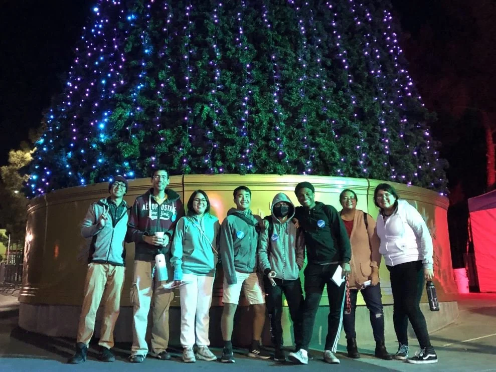 Shine City Project volunteers at Opportunity Village at the Magical Forest