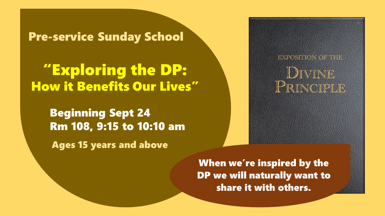 Pre-Service Sunday School