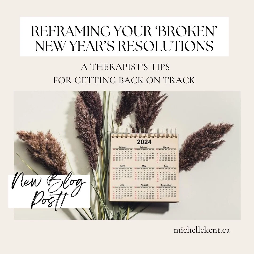 If you&rsquo;re struggling to reach some of the goals you set at the beginning of January, this blog&rsquo;s for you! Read more on reframing &lsquo;broken&rsquo; New Year&rsquo;s resolutions with compassion 🔗 in bio 

#newyearsgoals #selfcompassion 