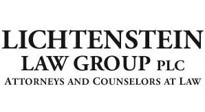 Lichtenstein Law Group PLC logo with text: Attorneys and Counselors at Law.
