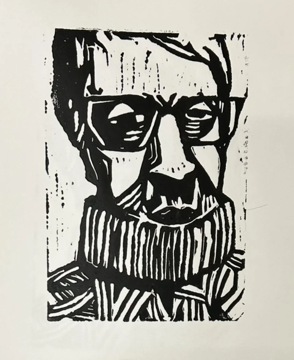 "Untitled." 2025. Ink on Paper. 5 x 7"