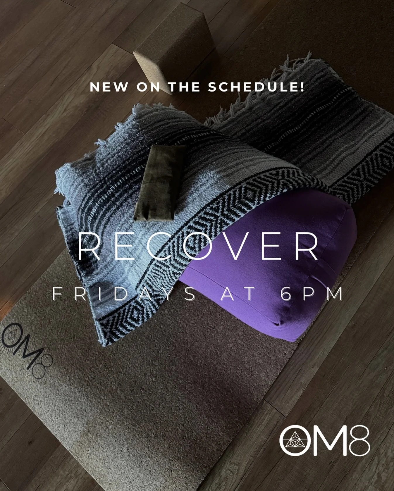 The perfect end to the week! For you β€οΈ
Each Friday at 6pm join us for the new addition to the schedule… RECOVER. This class features a variety of modalities through movement and stillness to relax into the weekend. Specifically targeted to re