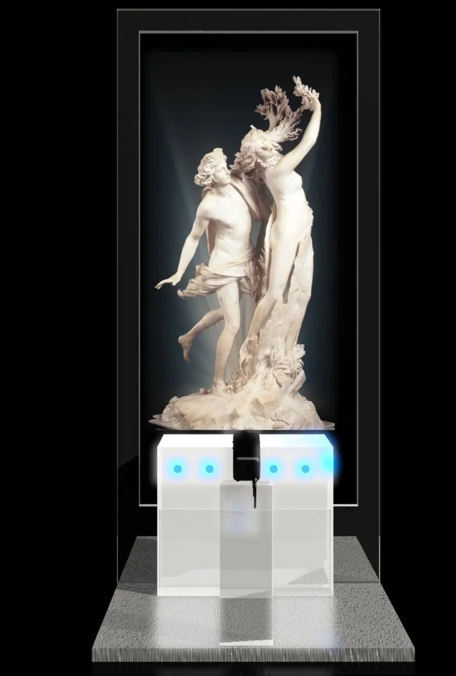 Apollo & Dafne - Interactive Installation, Rome Italy