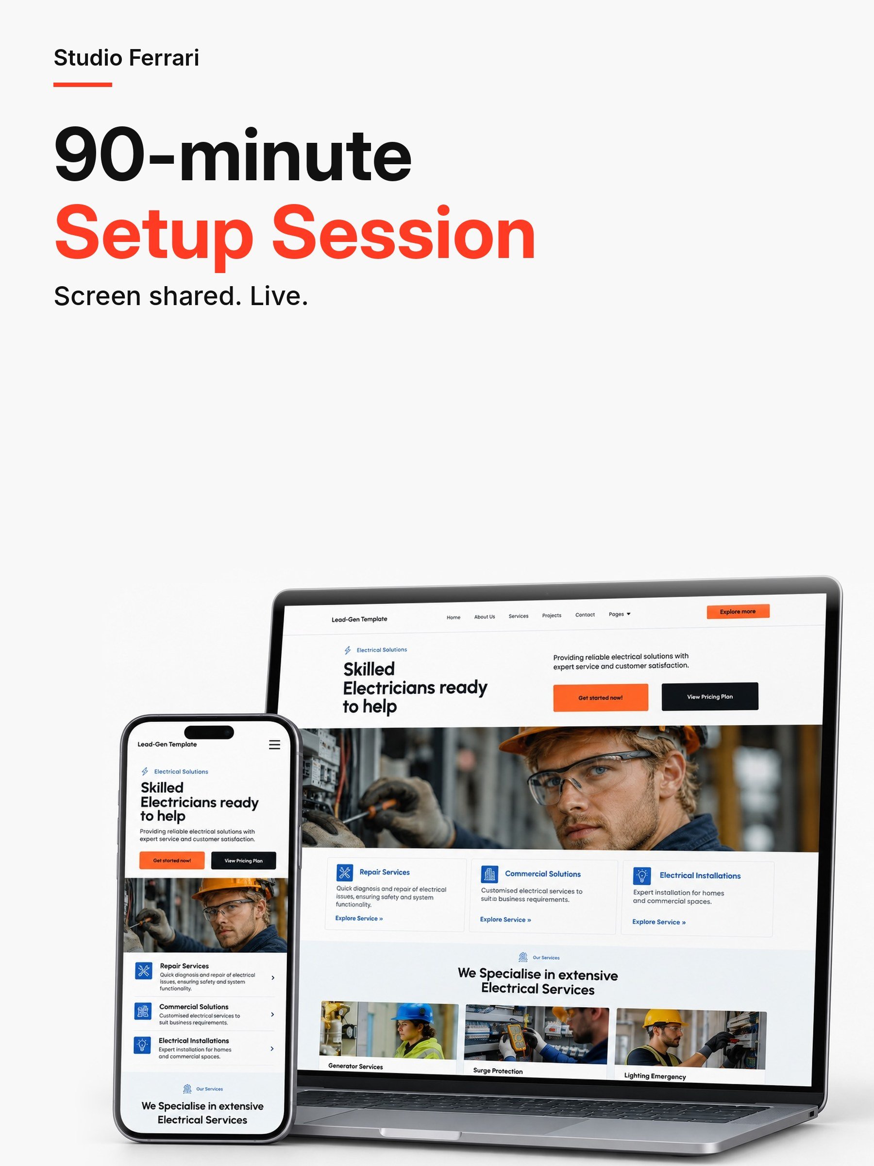 90-minute Setup Session