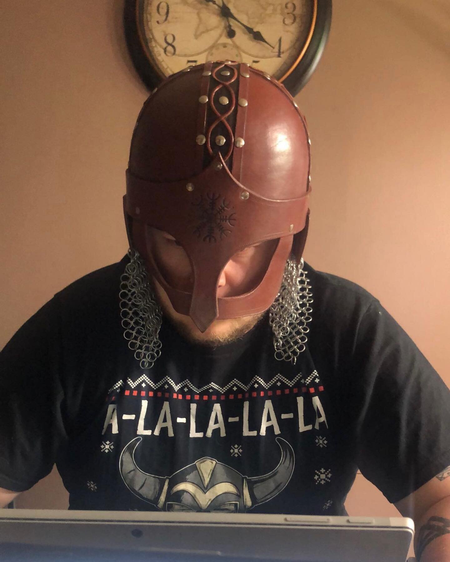 Happy Thor&rsquo;s-Day! Contrary to every Viking costume you&rsquo;ve probably seen, Vikings didn&rsquo;t have horns on their helmets! It would not have been practical for battle. So grab your coffee, your axe, and your horn-less helmet and go slay t