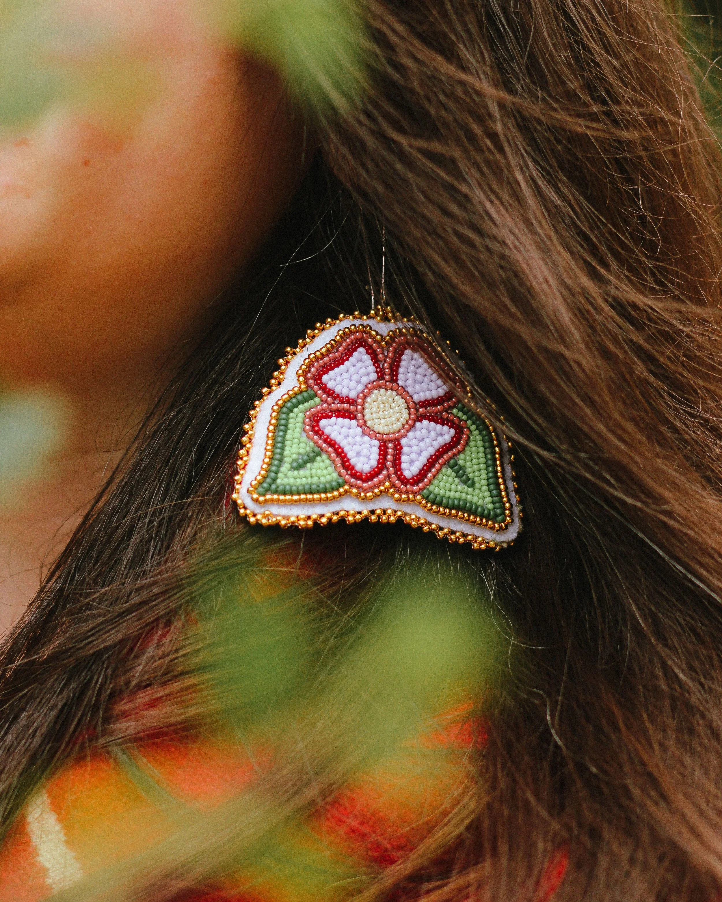 Savannah Lecornu, Indigenous artist (Tsimshian/Haida/Nimiipuu)