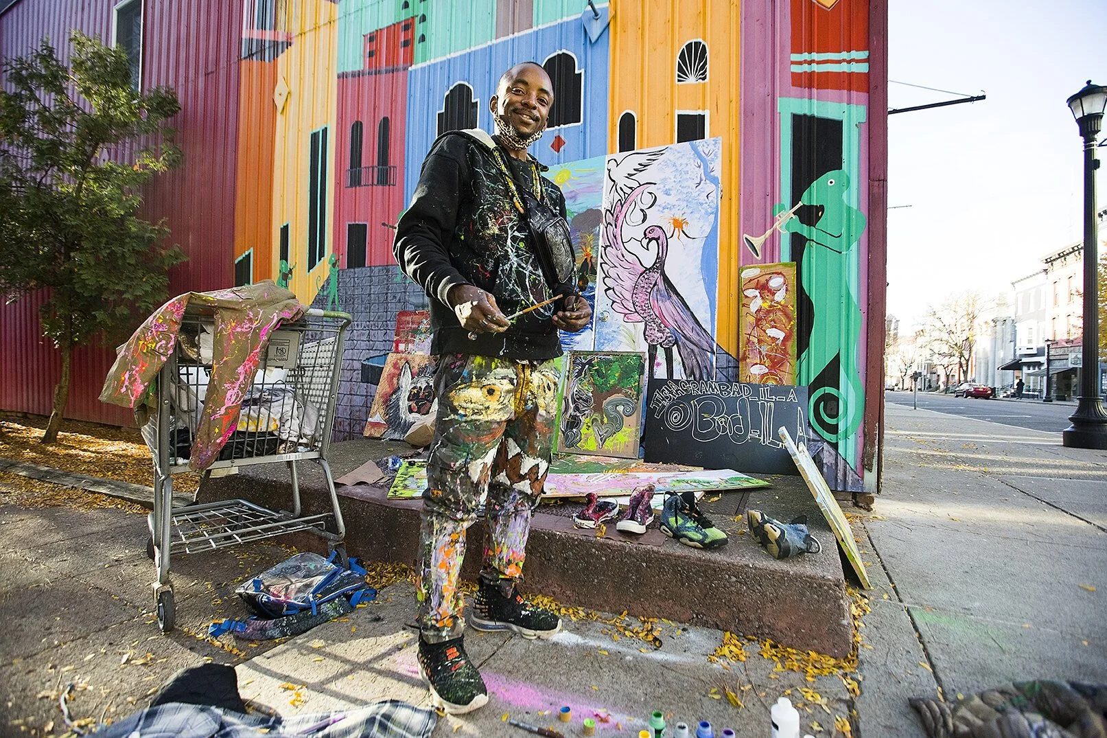 Artist Ntchota Badila