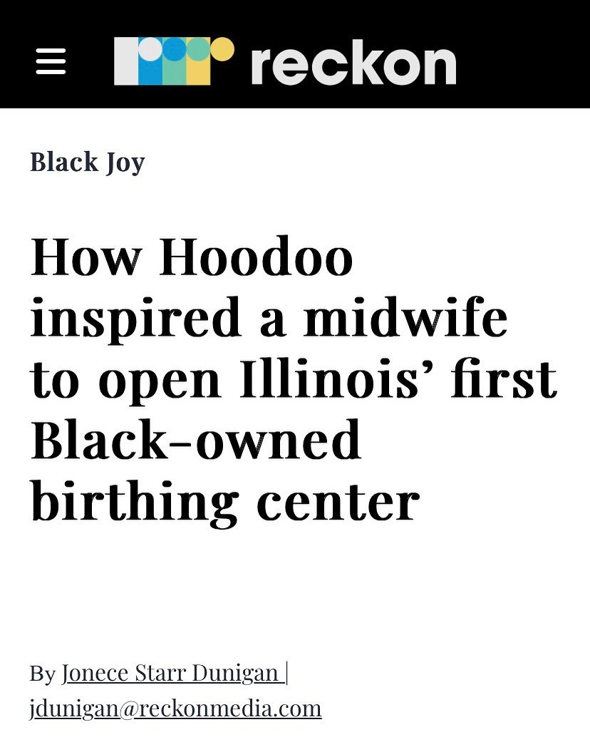 Hoodoo Heritage Month is over and we are simmering in the much needed medicine of community and ancestral wisdom ❤️

Check out our founder + lead steward Jeanine featured in @blackjoyreckon on Hoodoo &amp; Midwifery. Remembering and tending to our ro