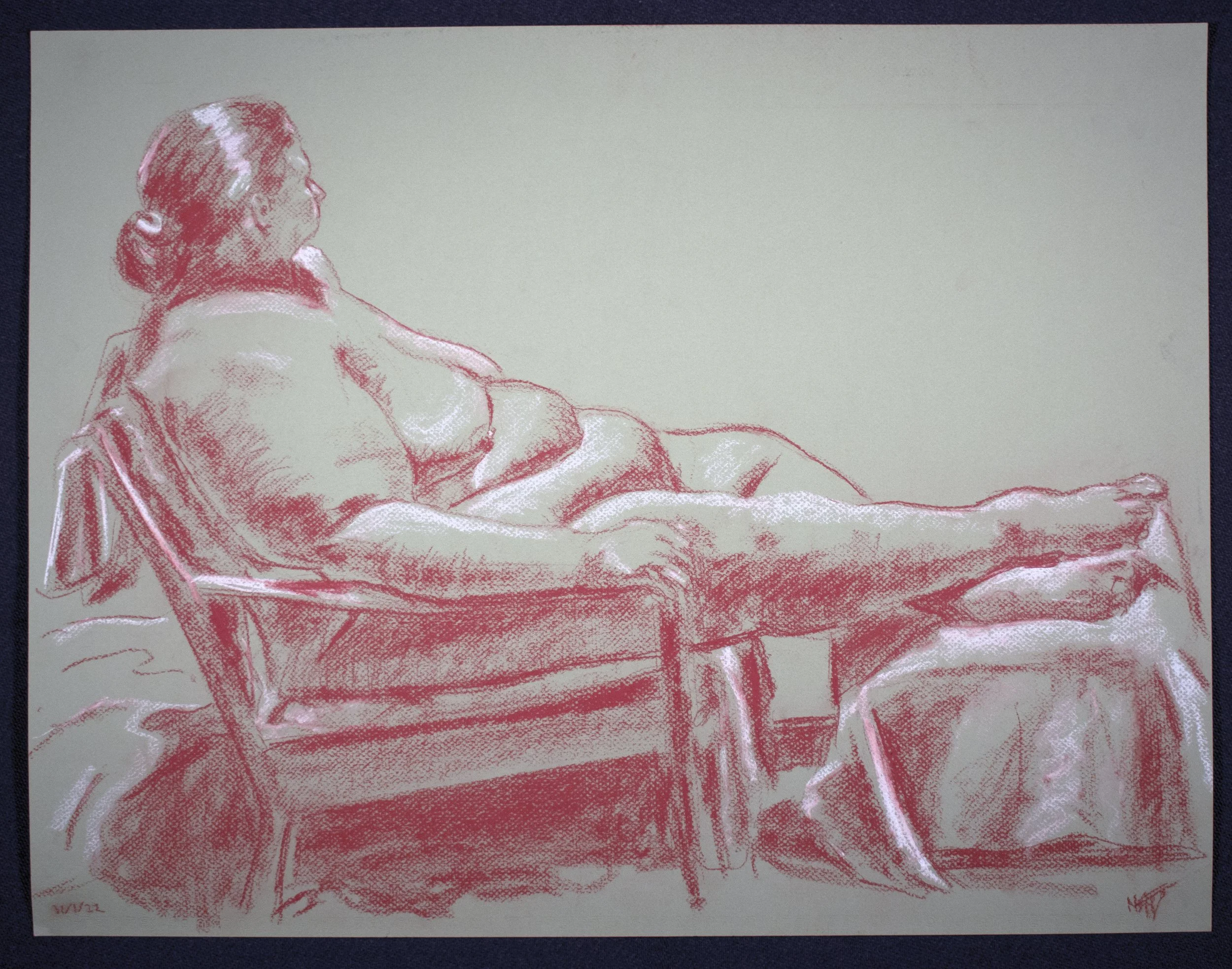 Life Drawing (Sanguine Conte)