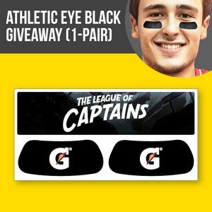 Eye Black Custom Youth Stickers - RC 6 Stickers Per Sheet - Three