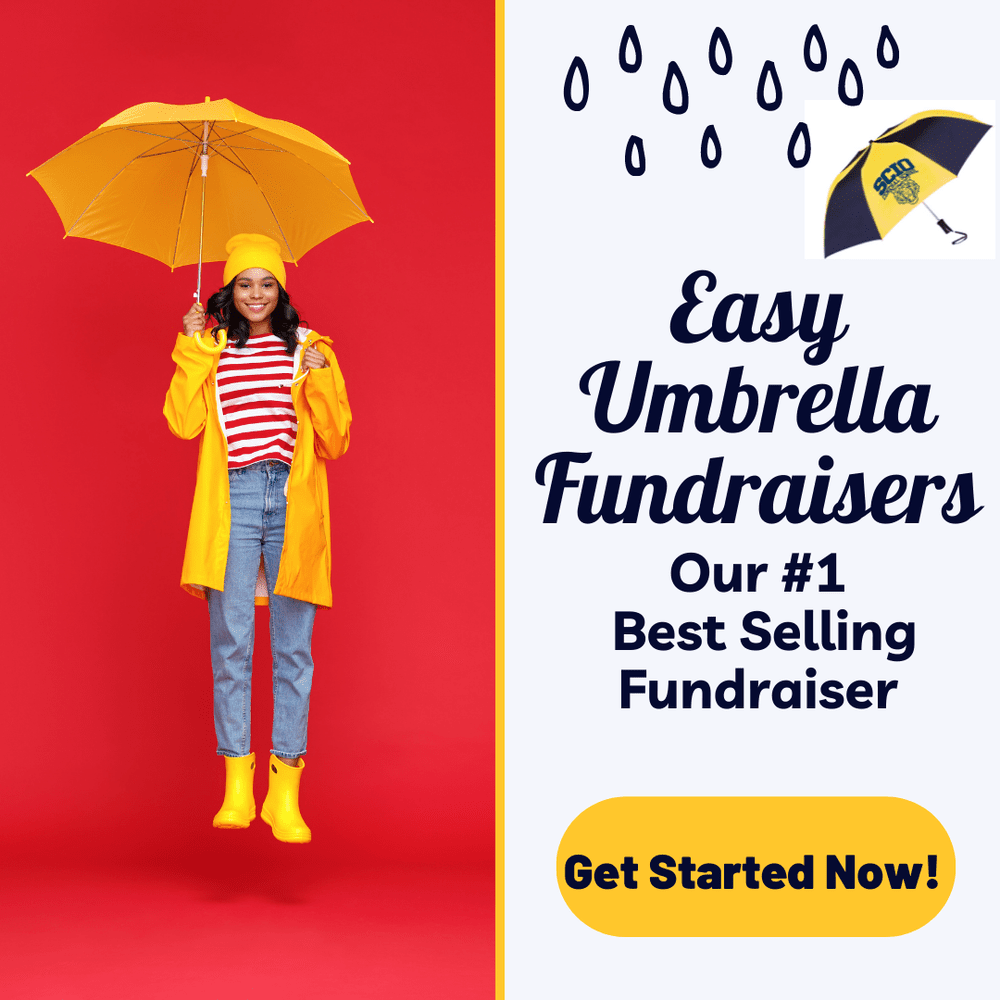 Umbrella Raffle Custom Umbrellas and Rain Ponchos for Your Spirit Shop or Fundraiser ...