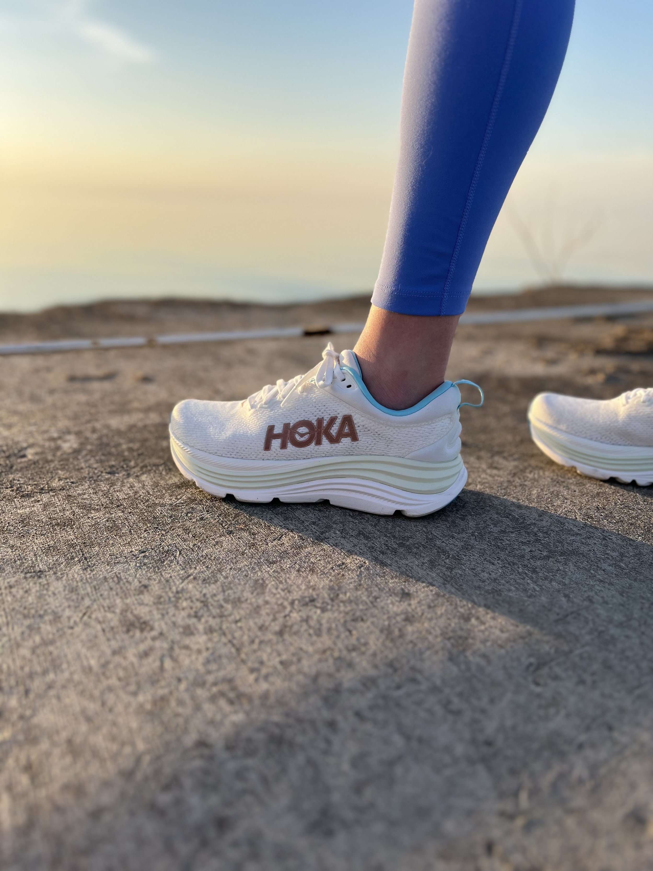 Some new colorful sneakers to pair with my athleisure wear