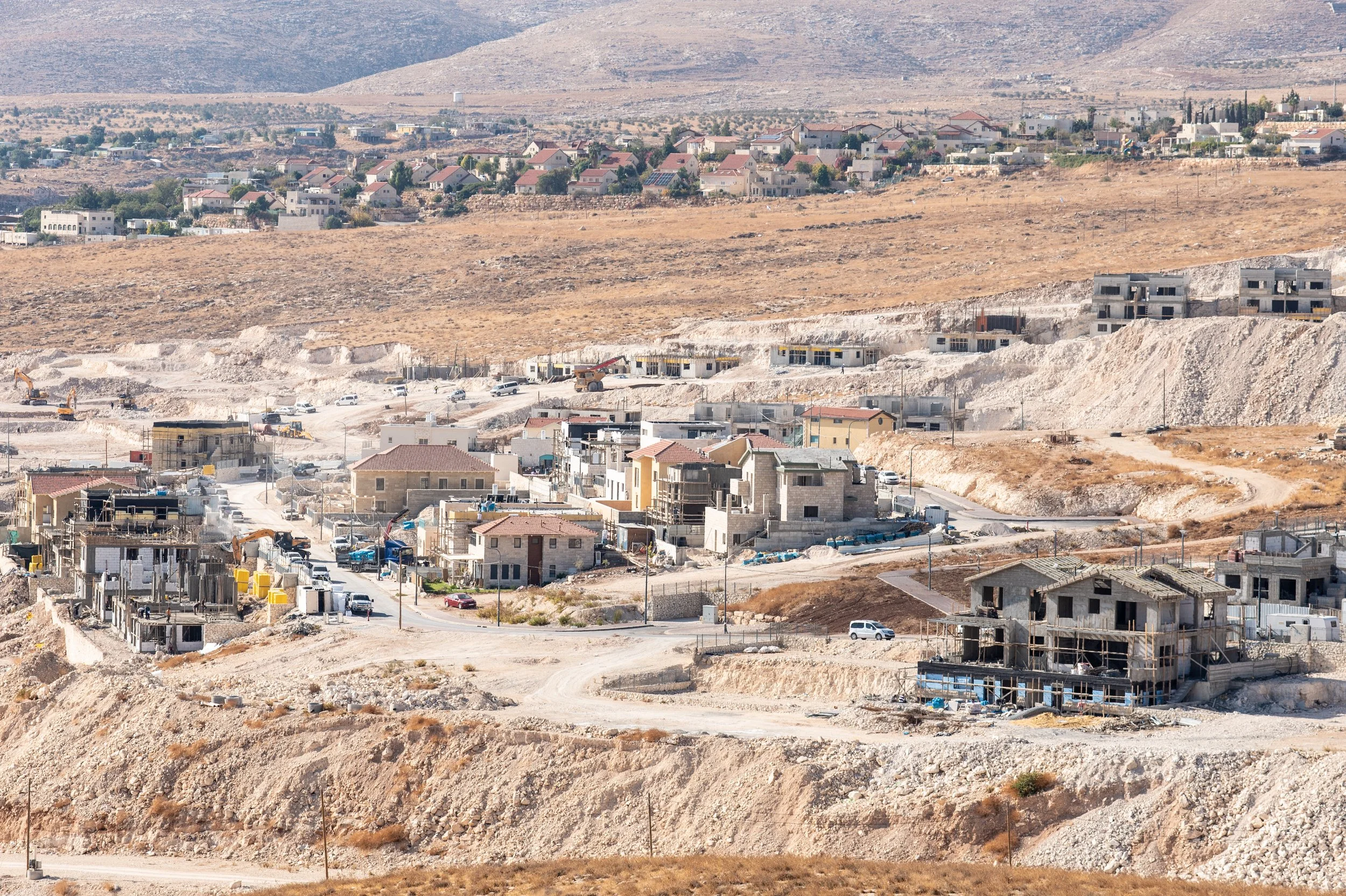 The illegal Eldad settlement in the West Bank. Garry Walsh. CC BY 2.0. 