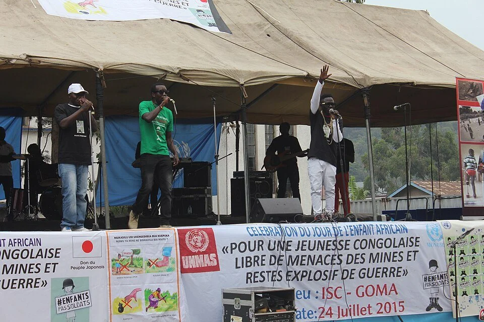 UNMAS work in the Democratic Republic of the Congo United Nations Mine Action Service (UNMAS). MONUSCO Photos. CC BY-SA 2.0.