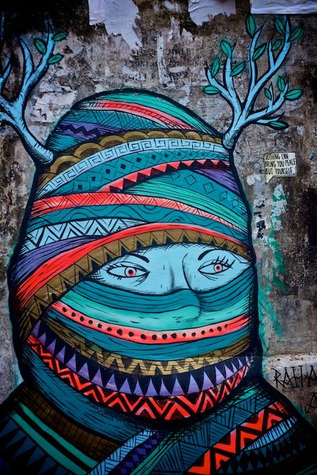  Street art in Kochi. 