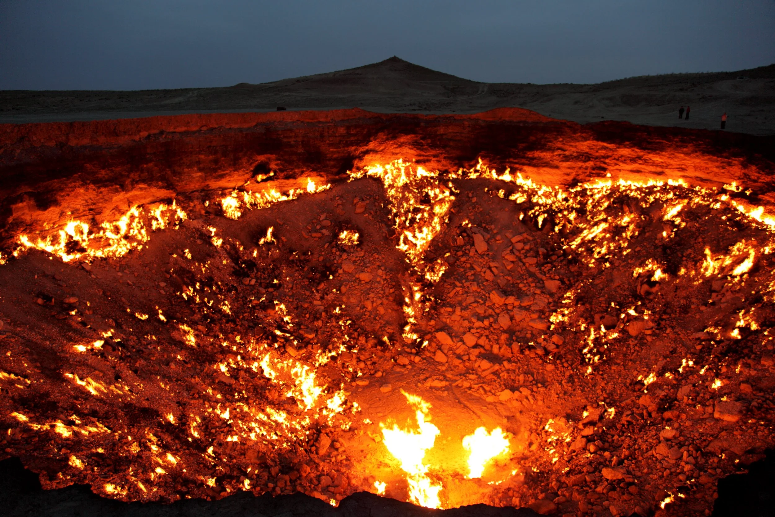 Potential Signs of Life at Turkmenistan's "Door to Hell"'