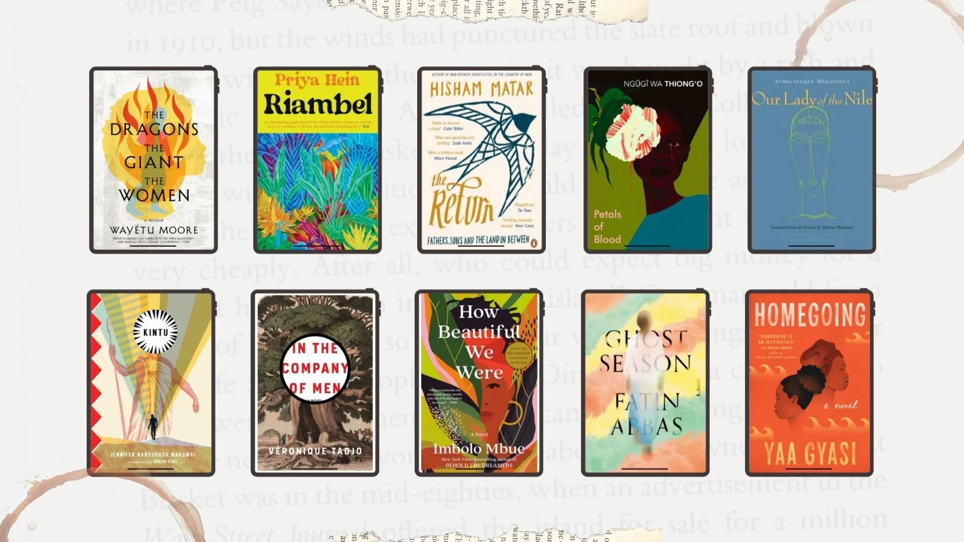 Read Africa Month:10 Books to Check Out