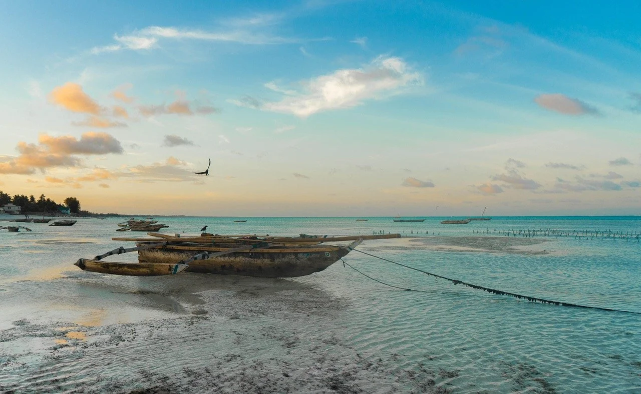 Boat on a beach