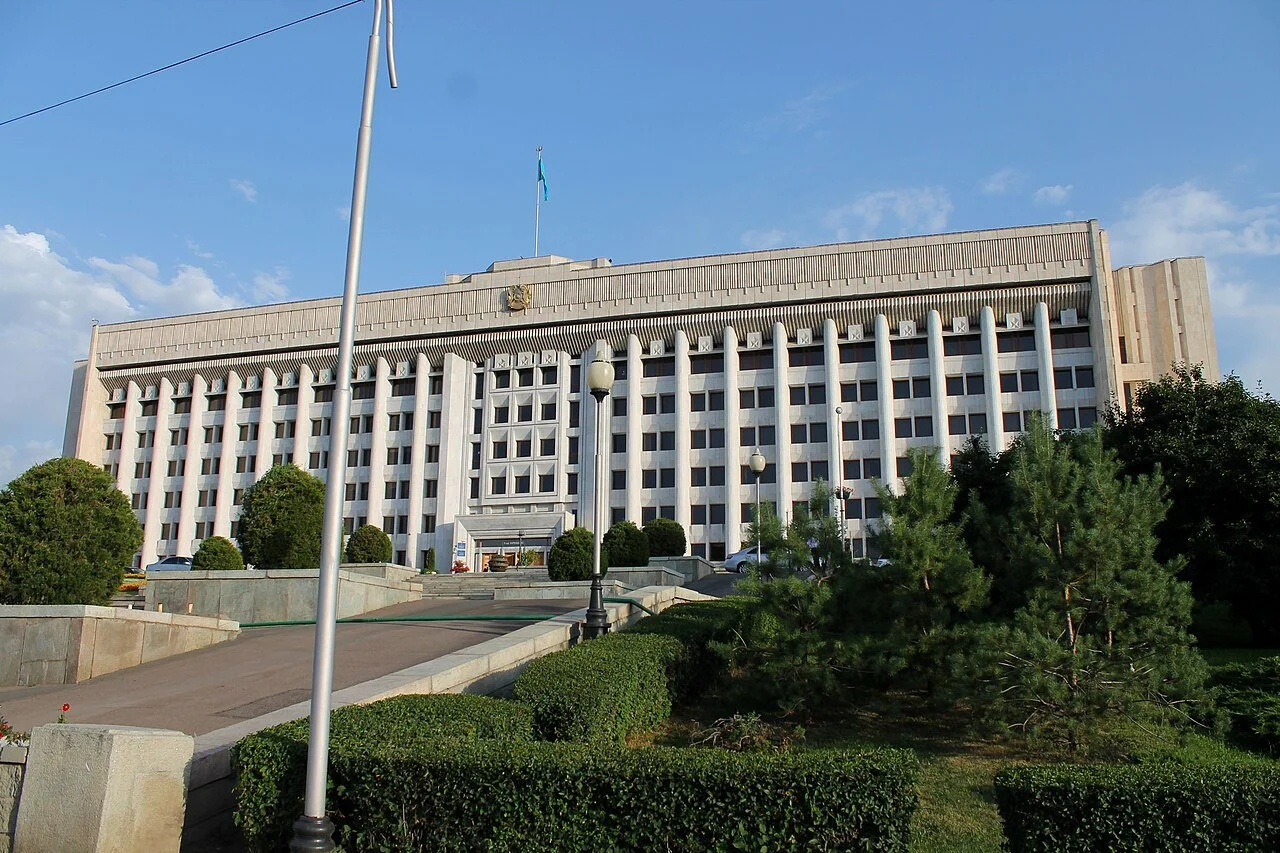 A stone soviet era building