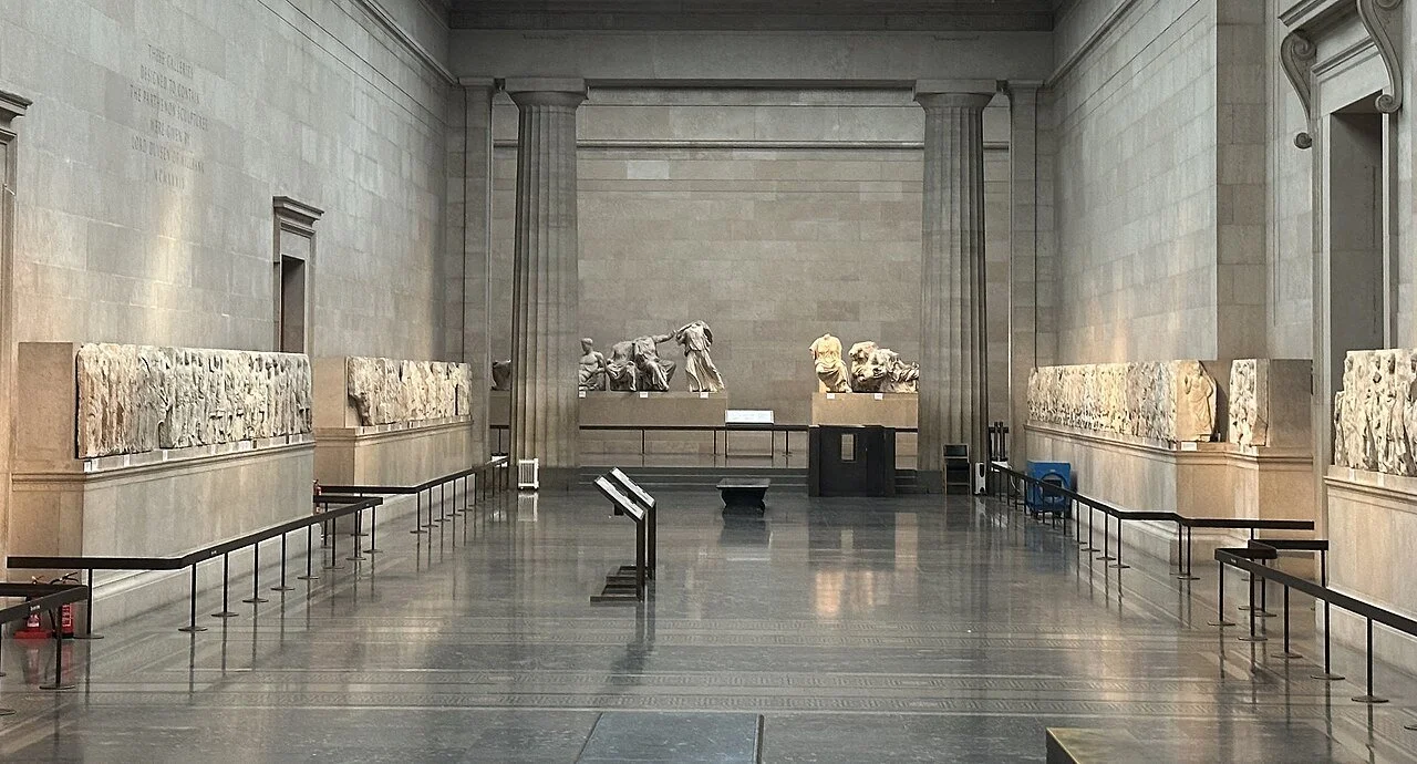 The Elgin Marbles in the British Museum in London