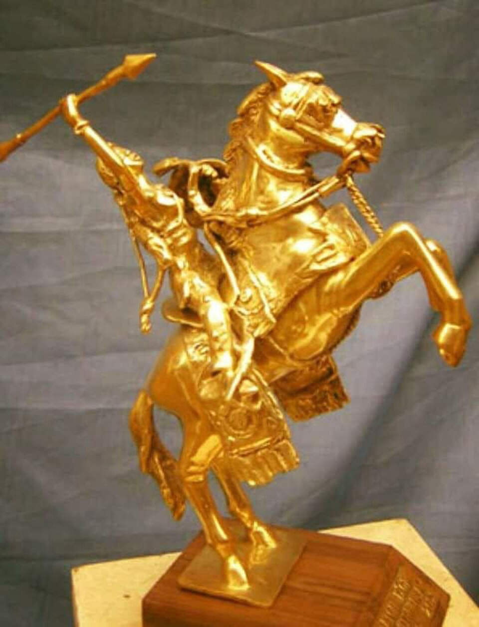 Golden Stallion of Yennenga FESPACO film festival trophy.