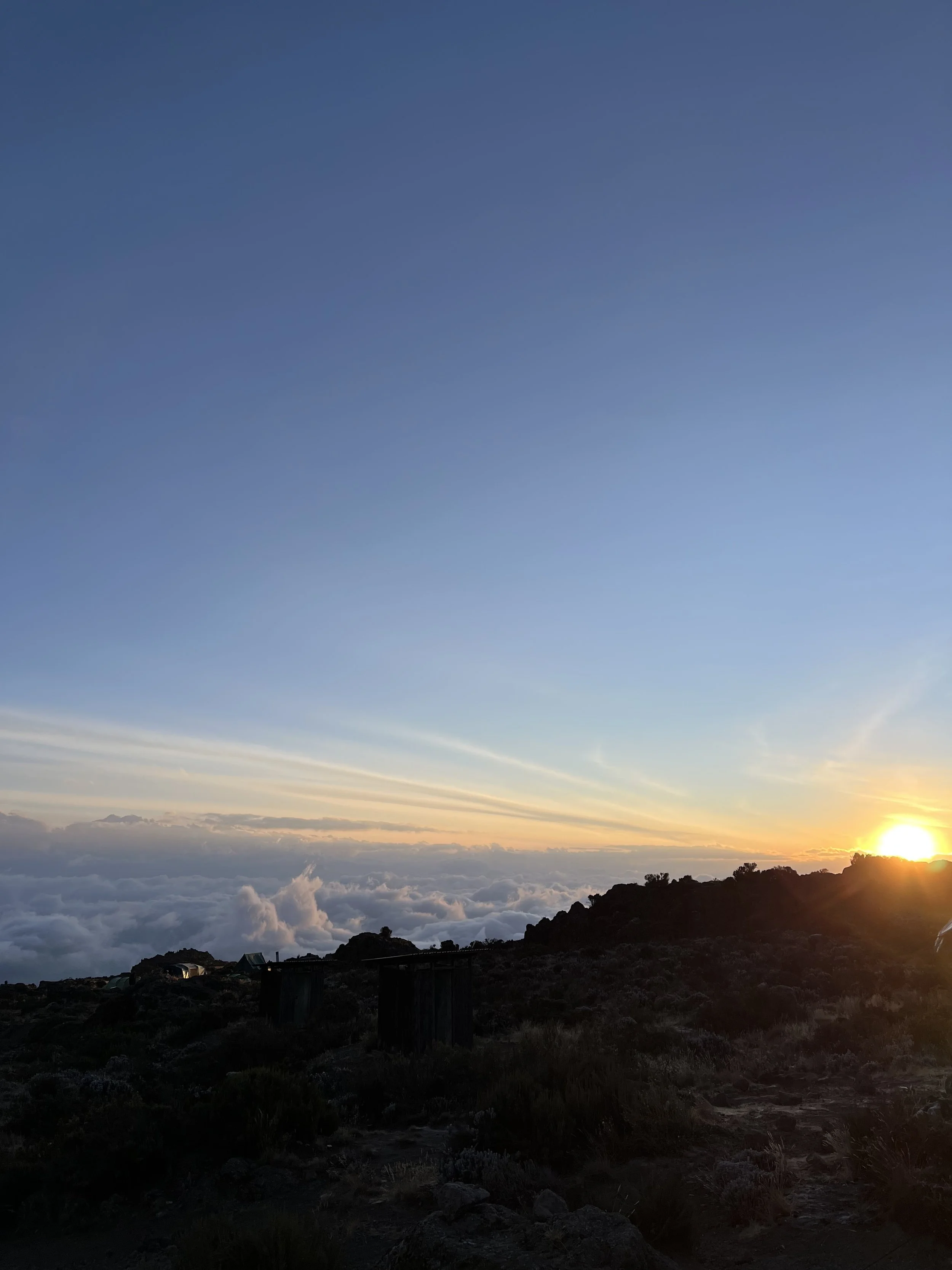 A Sea of Sky on Mount Kilimanjaro