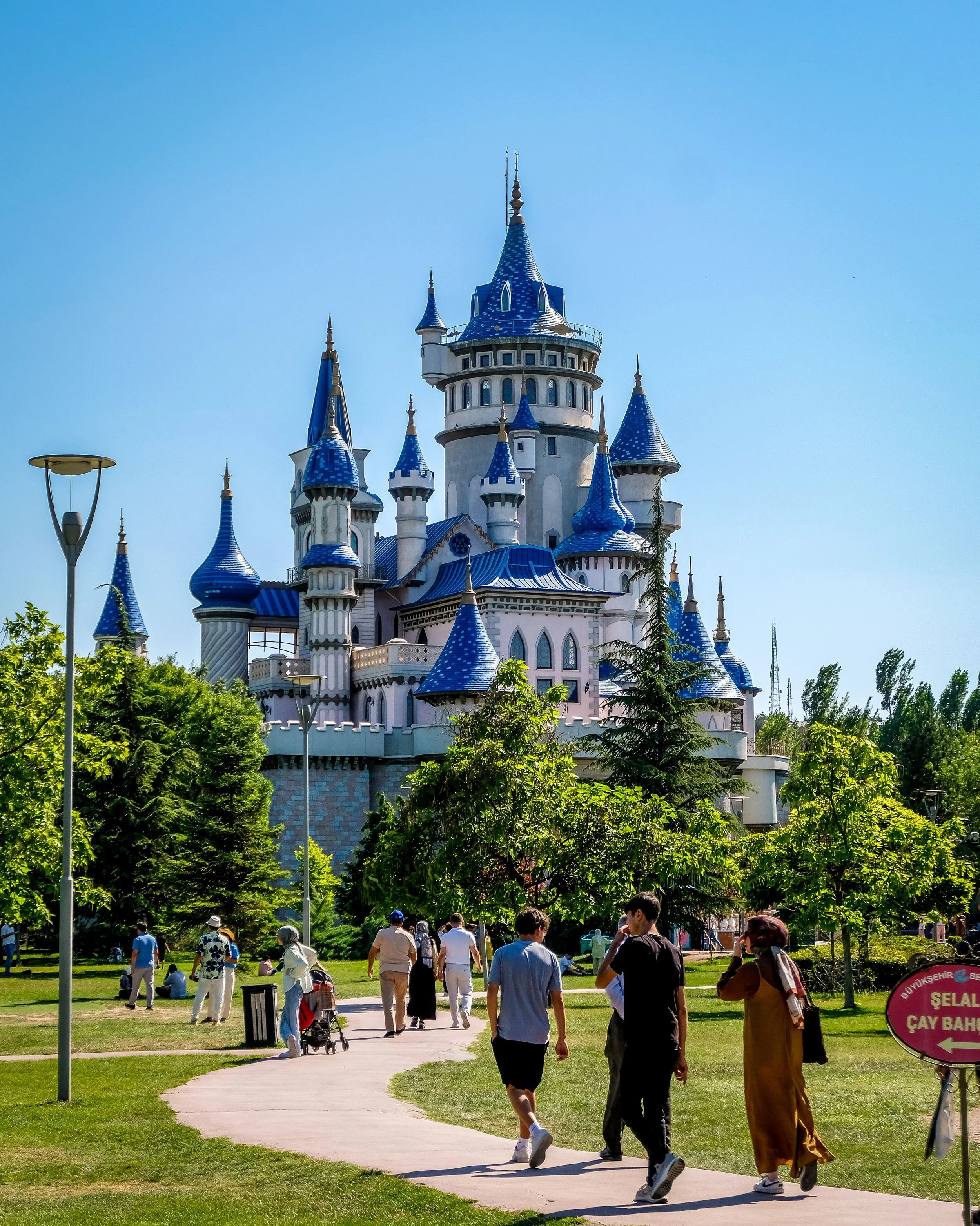 Sazova Park in Eskişehir, Turkiye