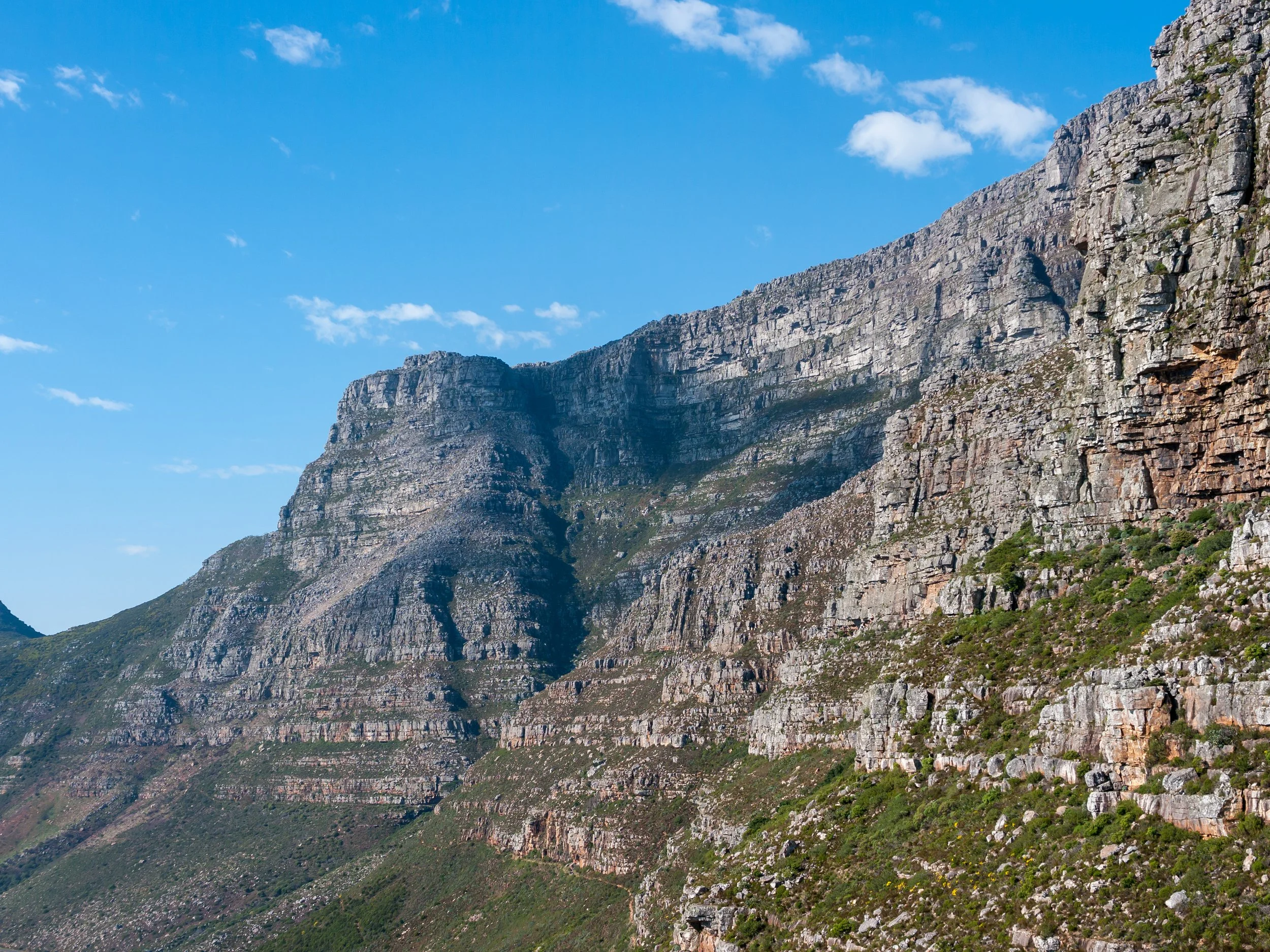 Table Mountain Cliff, Cape Town. Matti Blume. CC BY-SA 4.0.