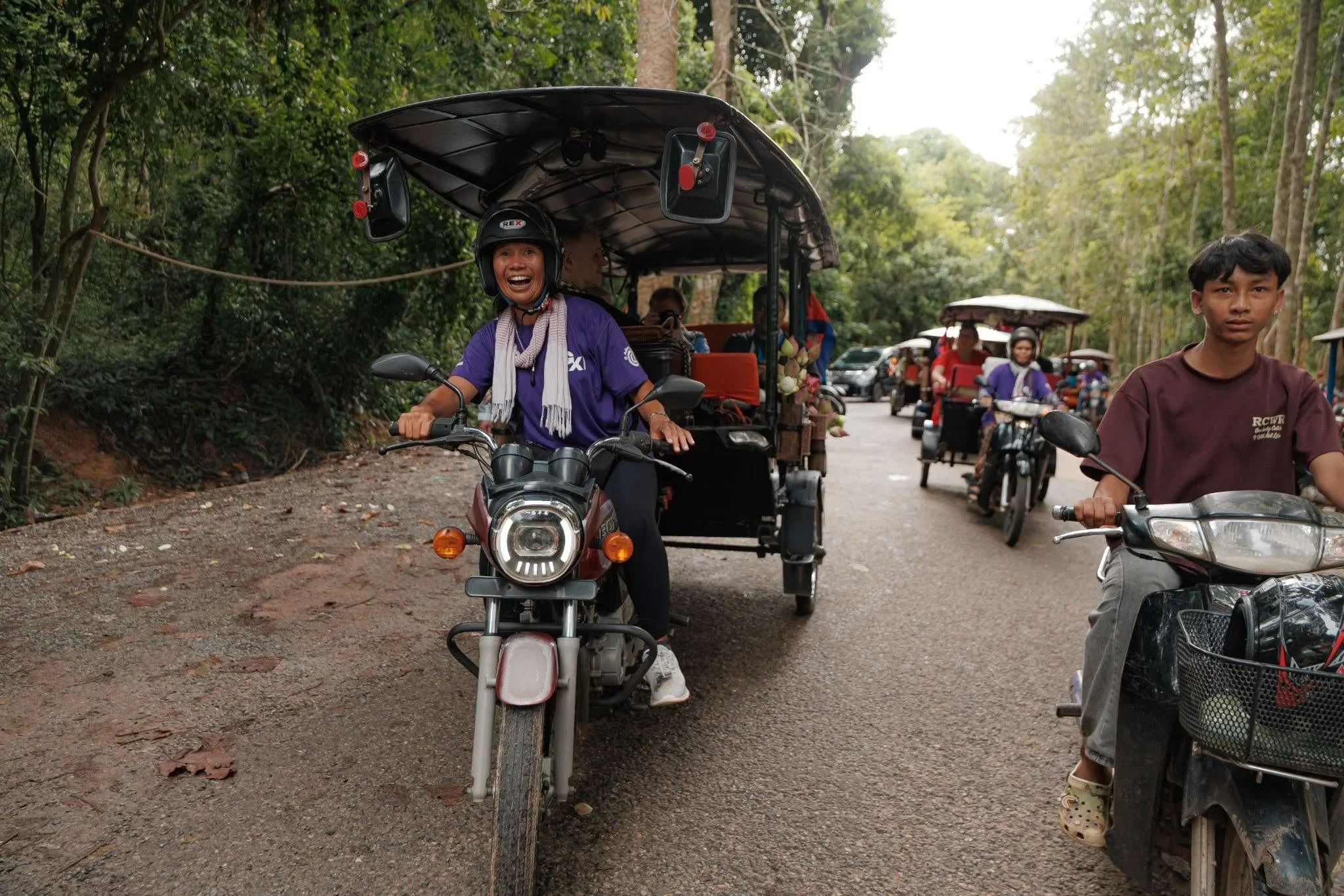 Kim Sokleang, Founder of Tuk Tuk Lady Driver. Courtesy of G Adventures and Lucas Kschischang.