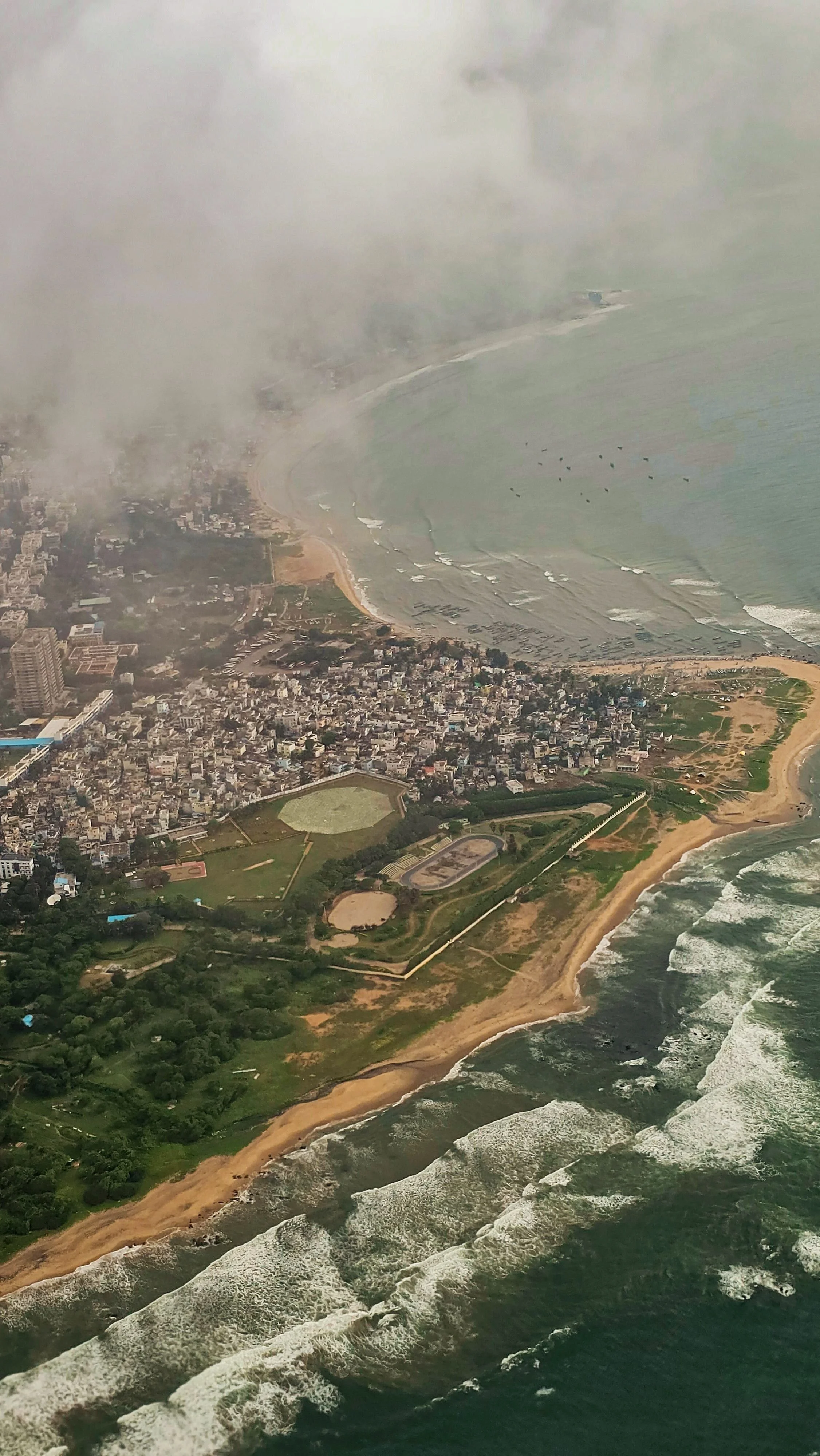 Aerial view of Visakhapatnam. Chandrakanth Tejomurthula, Pexels. CC0..jpg