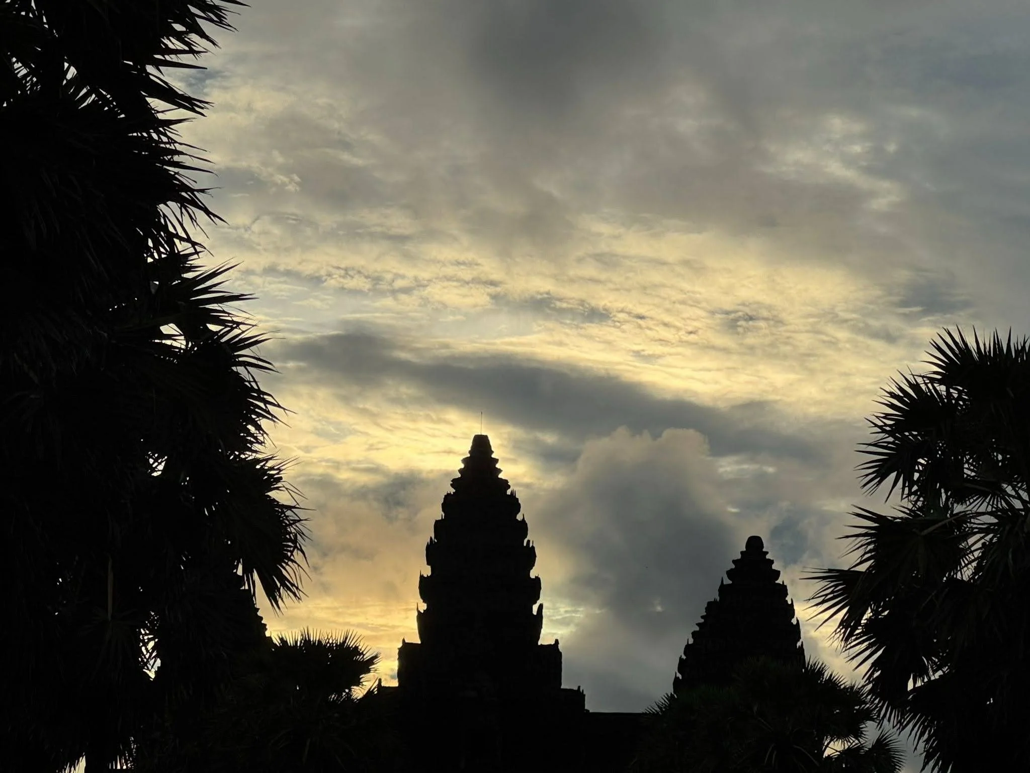 Angkor Wat at sunrise.