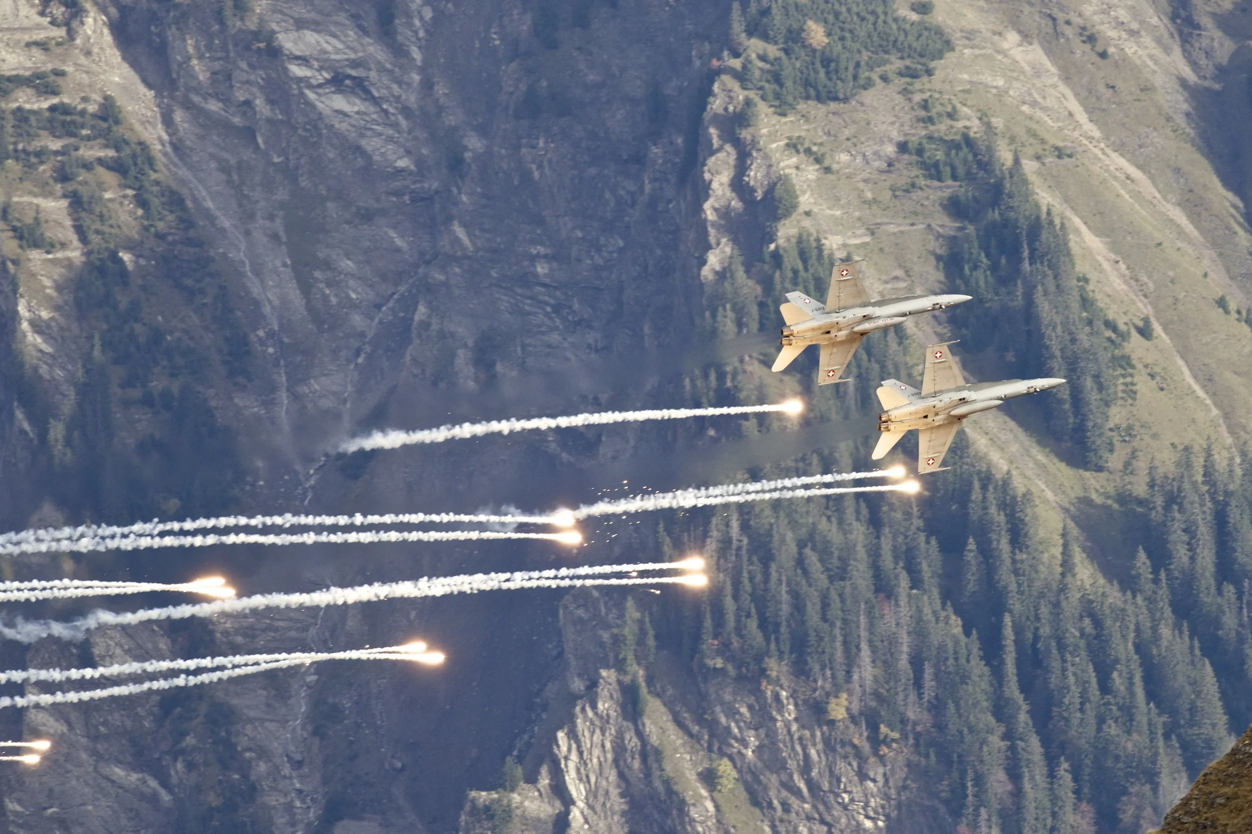 Military Noise Pollution in Switzerland