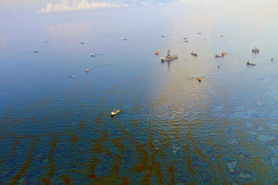 Deepwater Horizon Oil spill site.