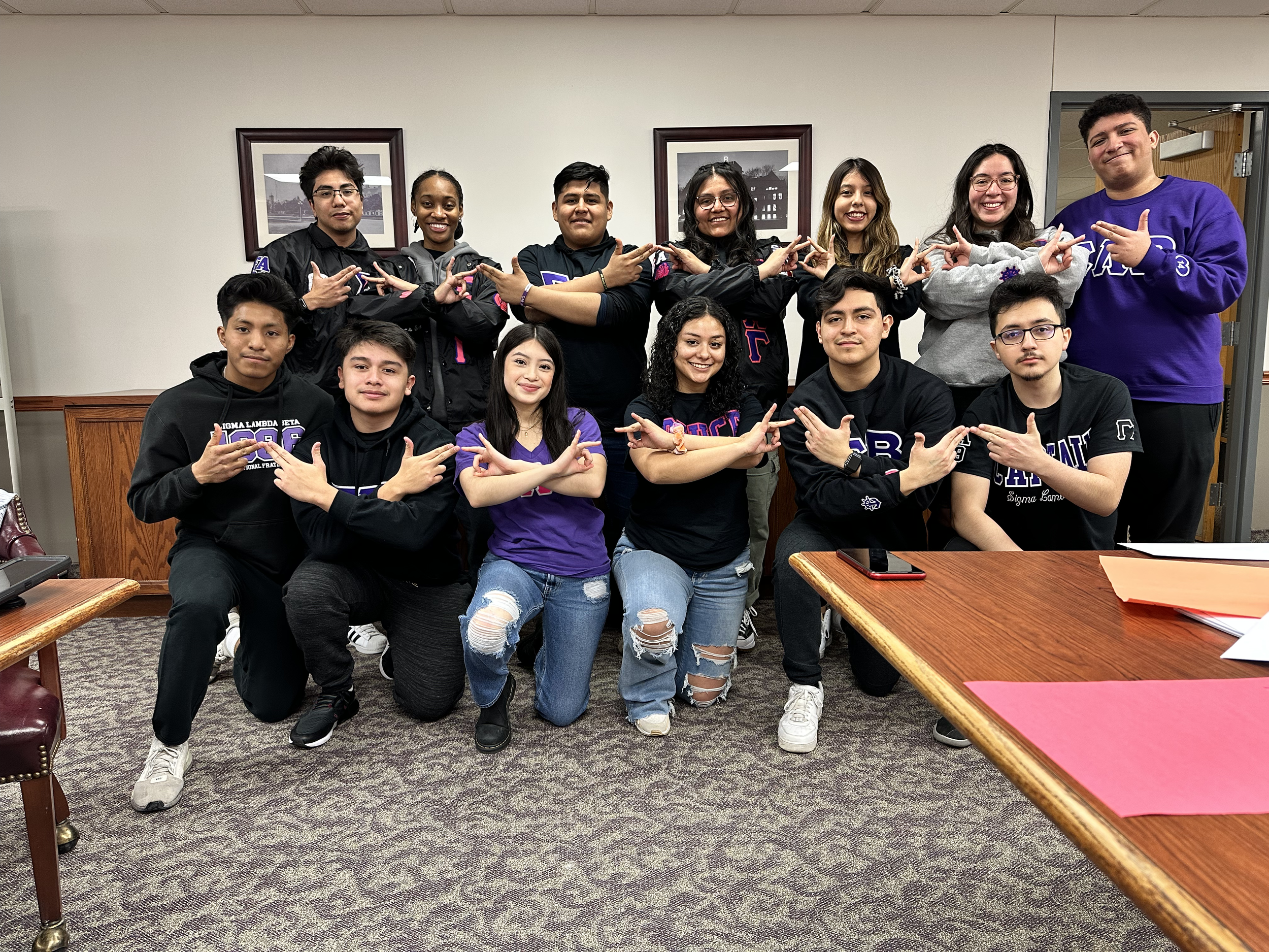 A collaborative Community Service event with Sigma Lambda Gamma National Sorority, Inc.