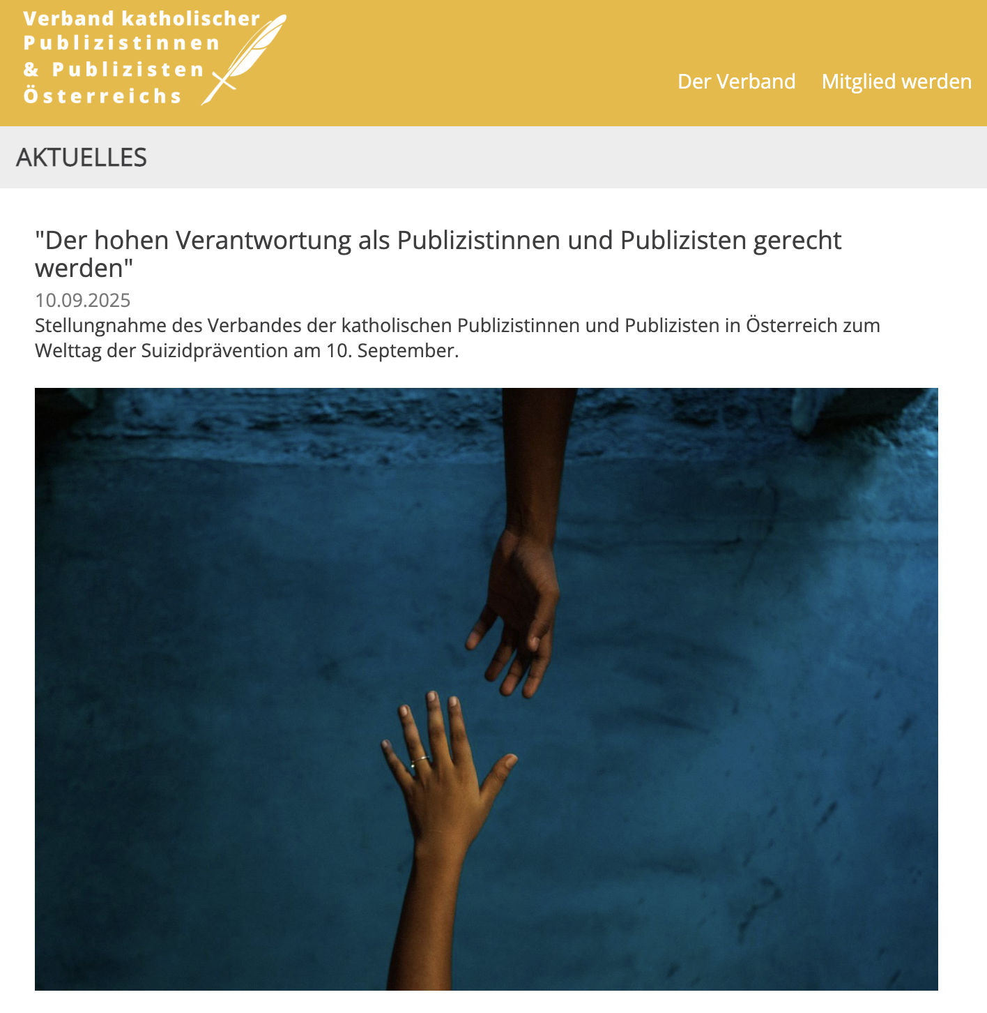 "Der hohen Verantwortung als Publizistinnen und Publizisten gerecht werden"