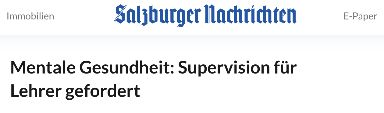 Mentale Gesundheit: Supervision für Lehrer gefordert
