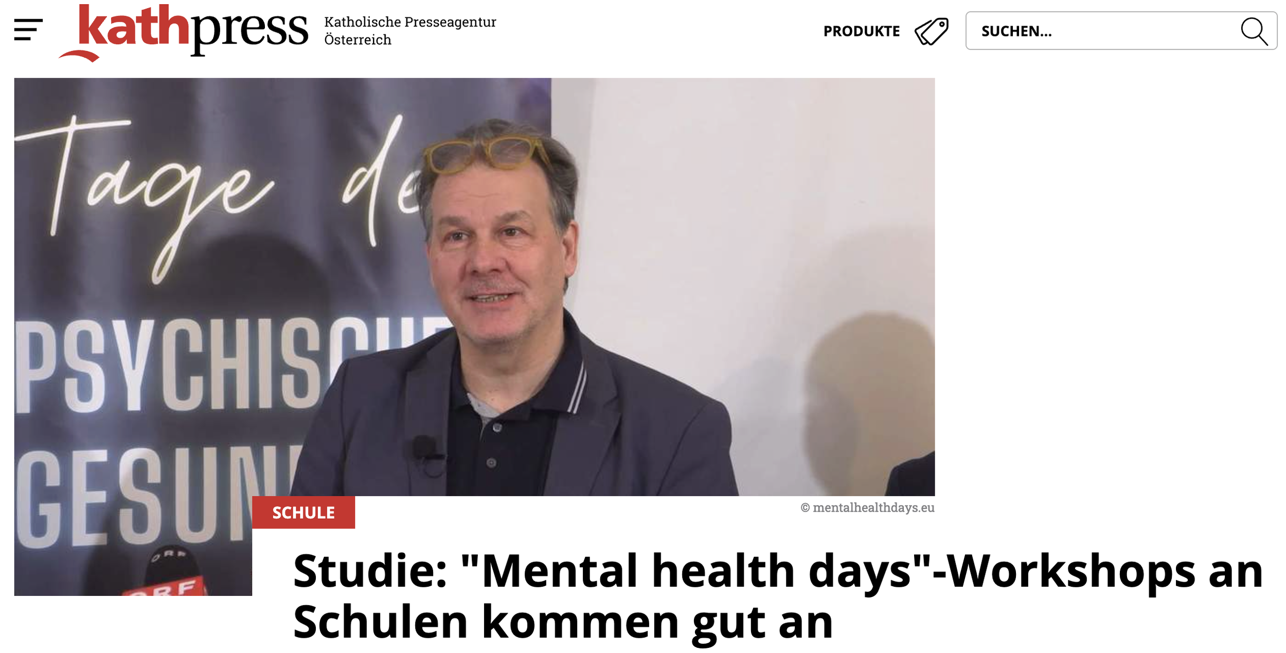 Studie: "Mental health days"-Workshops an Schulen kommen gut an