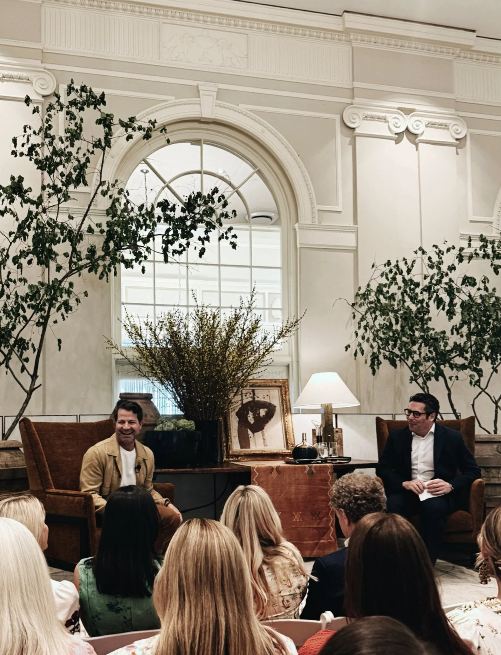 Nate Berkus lecture and luncheon at the Mint Museum Auxiliary Spring Symposium in Charlotte, NC at the Charlotte Country Club.