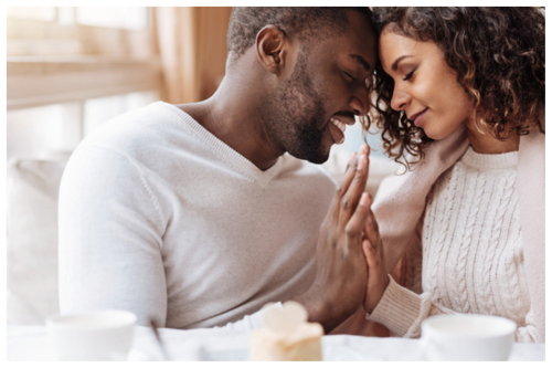 Counseling for relationships BIPOC couple intimacy heartfelt.
