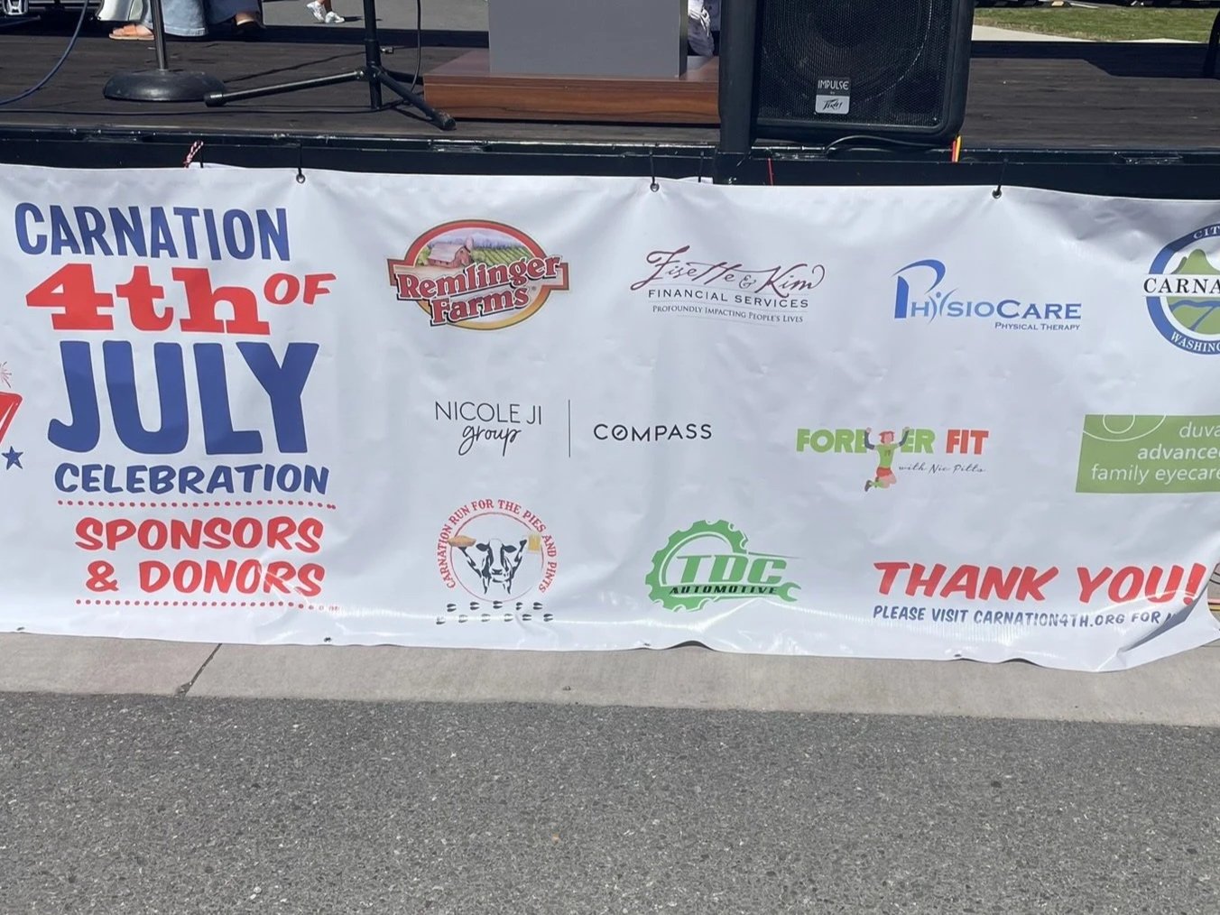 Stage Banner