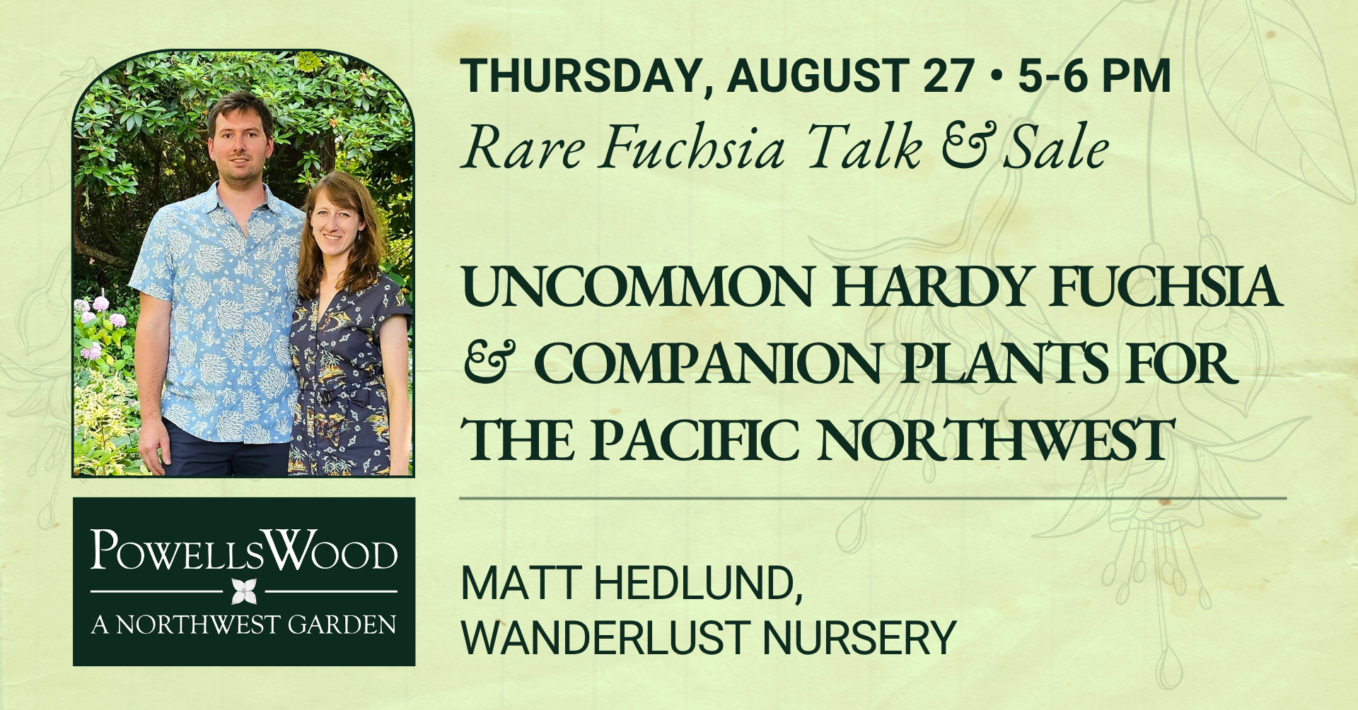 Uncommon Hardy Fuchsia & Companion Plants for the Pacific Northwest