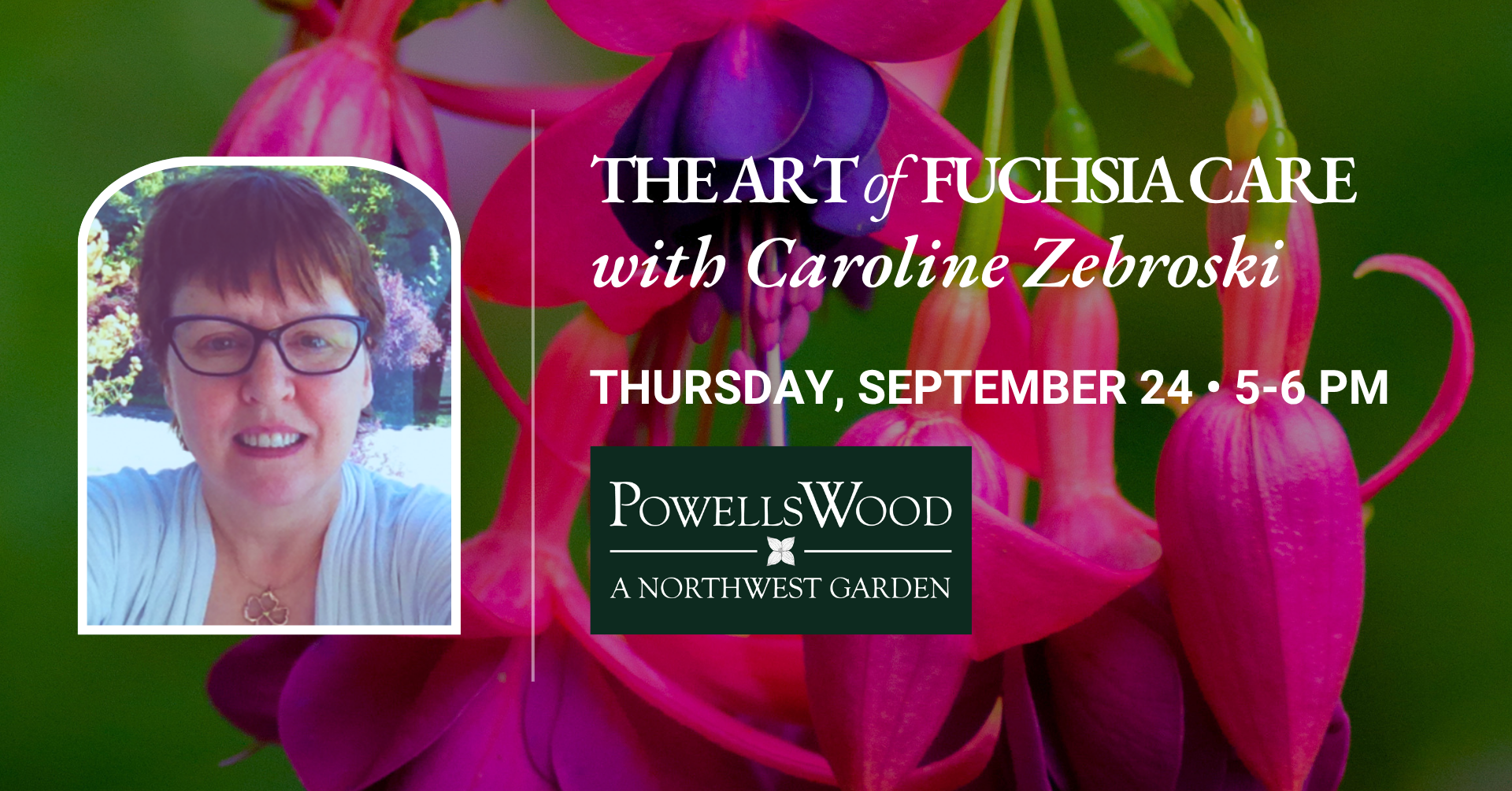 The Art of Fuchsia Care with Caroline Zebroski