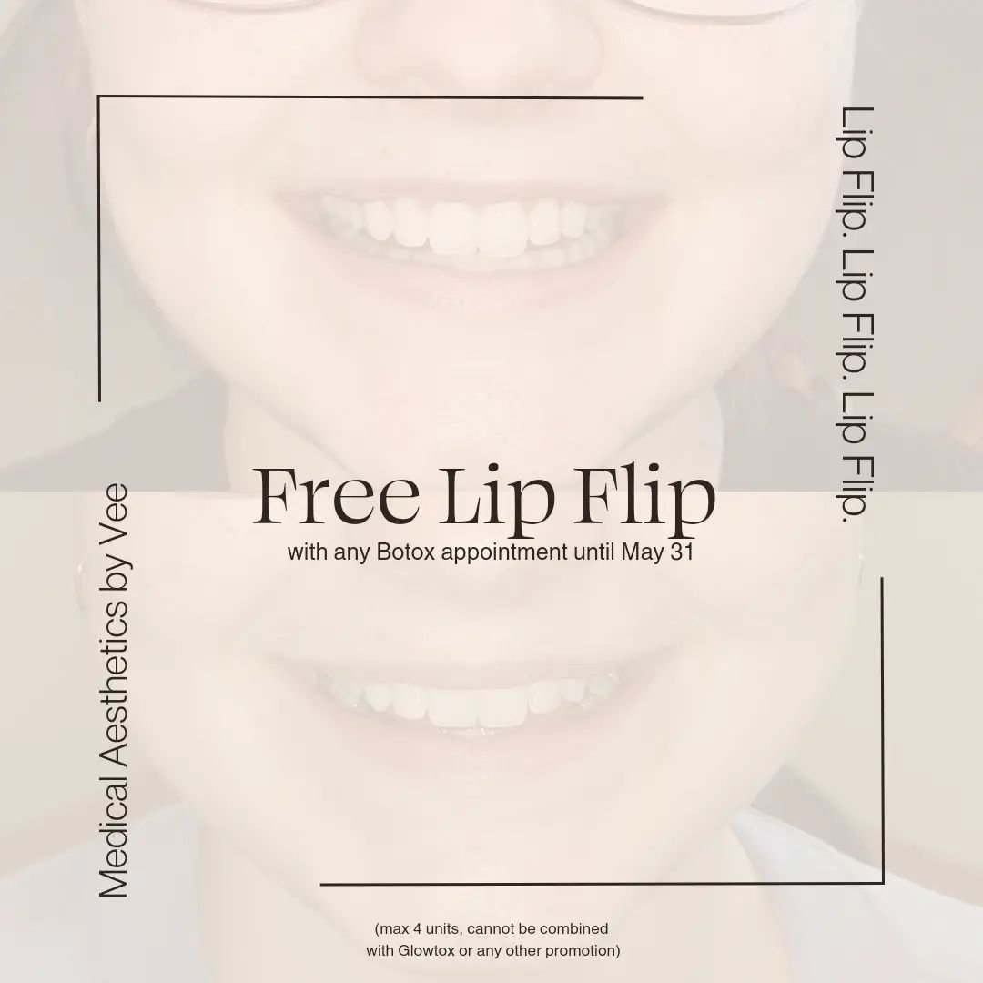 Book in for your Botox appointment and recieve a free Lip Flip!!!

What is a Lip Flip?⬇️

A lip flip is when a small amount of Botox is injected into the muscles around the upper lip. This treatment is designed to relax the muscles, causing the upper