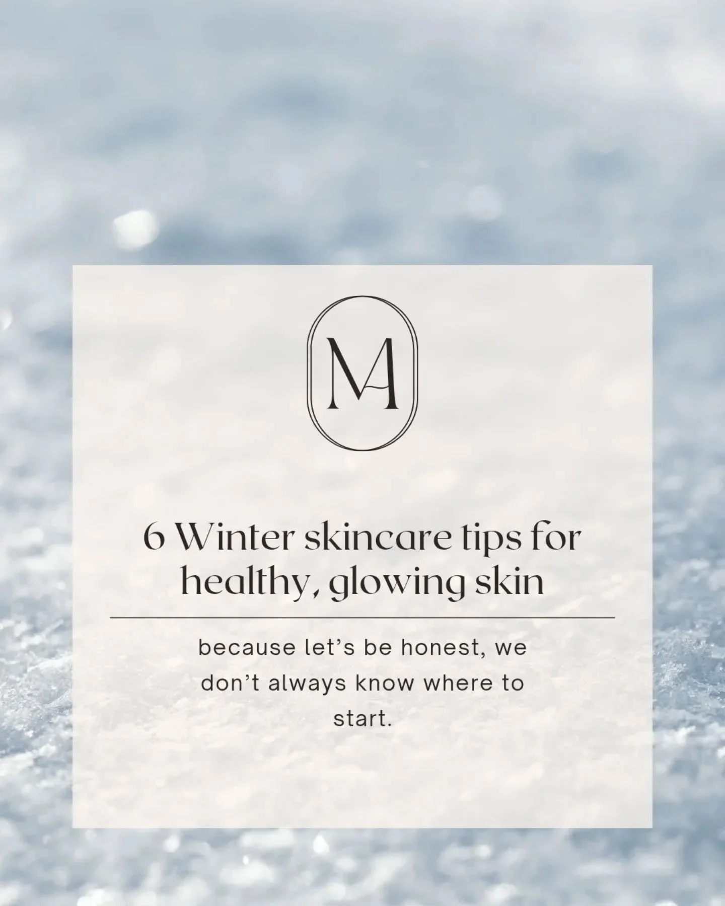 Cold weather can leave skin feeling dry, dull, and depleted, but don&rsquo;t worry&mdash;I&rsquo;ve developed a proven, science-backed framework that works for all skin types. We start with an in-depth skin analysis using advanced technology to truly